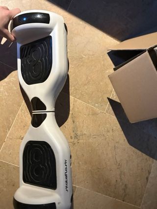 Hoverboard Skate Flash Blanco