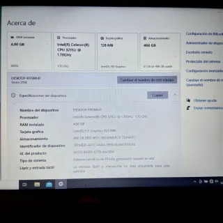 Portátil DELL Vostro 3558 Negro **** REBAJADO ***