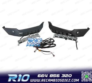 KIT LUZ DIURNA PARA MERCEDES CLASE G W463 LEDS DE ALTA PONTE