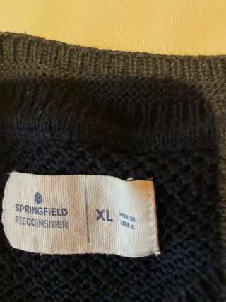 Jersey Springfield azul marino talla XL