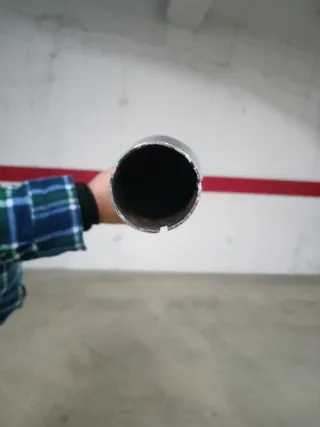 Tubos de escape cromados