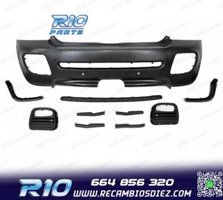 PARAGOLPES TRASERO MINI R56 R57 R58 07-13 LOOK JCW
