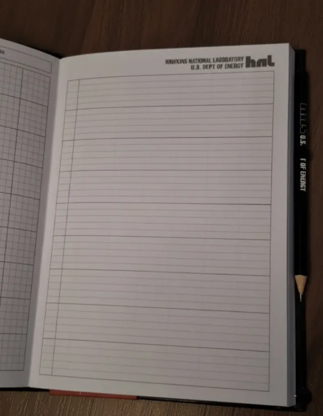 Set Cuaderno y Lápiz Stranger Things