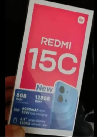 Xiaomi Redmi 15C 8GB RAM 128GB ROM Azul