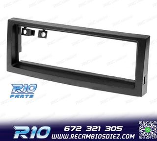 MARCO NEGRO RADIO 1-DIN PARA PEUGEOT CITROEN
