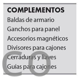 Conjunto Taller 4 Módulos S/Acero Inox Alyco 199010