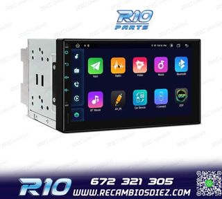 RADIO GPS ANDROID 12 HD TACTIL BLUETOOTH USB SD