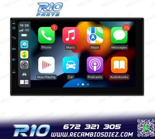 RADIO GPS ANDROID 12 HD TACTIL BLUETOOTH USB SD