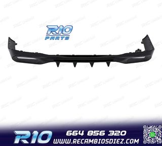 DIFUSOR MERCEDES W206 AMG 21- LOOK C43 + COLAS ESCAPE CROMO