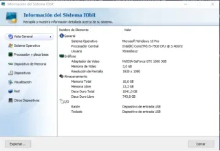 Torre PC Gaming / i5 / 16 GB RAM / GTX 1060 / NZXT