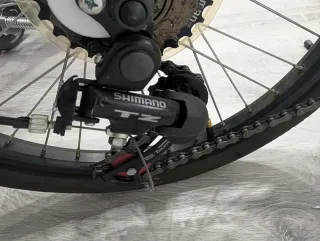 Bicicleta Plegable Mérida Blanca