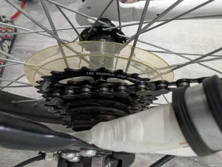 Bicicleta Plegable Mérida Blanca