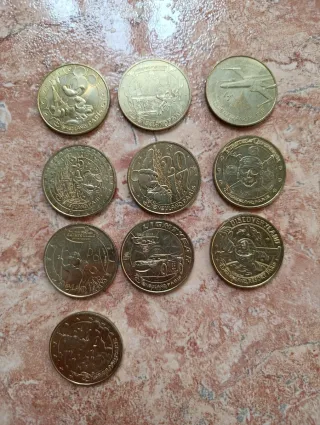 Monedas Disney Paris