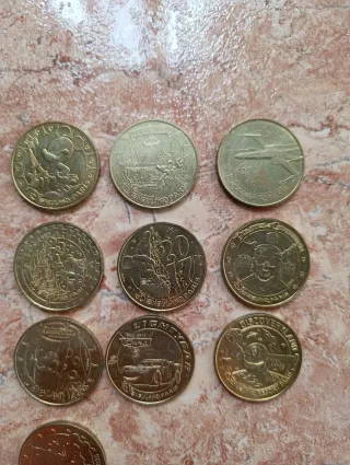 Monedas Disney Paris