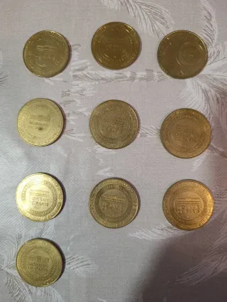 Monedas Disney Paris