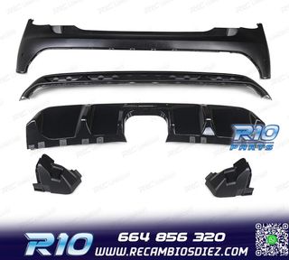 PARAGOLPES TRASERO MINI F56 F57 COUPE 14-20 LOOK NEW JCW