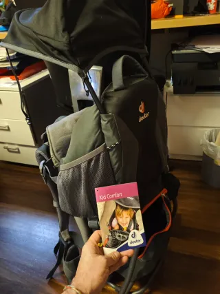 Mochila Portabebés Deuter Kid Comfort 1 Plus