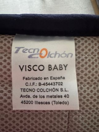 Colchón de cuna Thechnocolchón