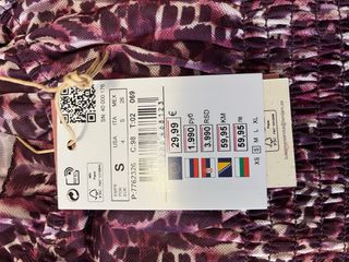 Blusa Slowlove manga larga estampado animal