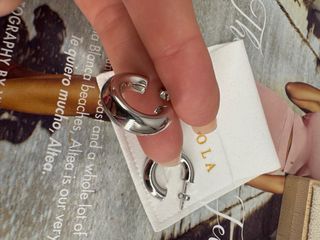 Pendientes PDPAOLA Plata