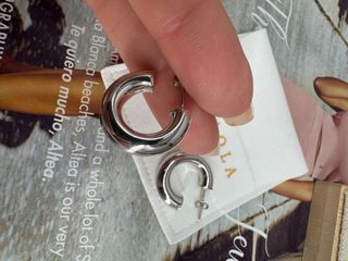 Pendientes PDPAOLA Plata