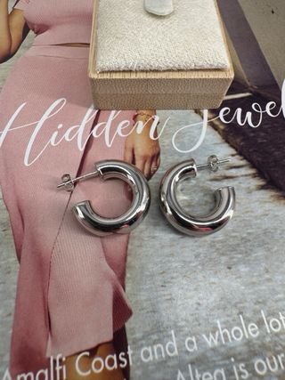 Pendientes PDPAOLA Plata