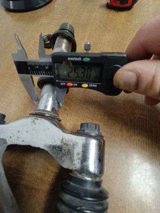 Horquilla Chili Works 26 Plata