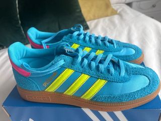 Adidas Handball Spezial Talla 38.5 Azul/Rosa