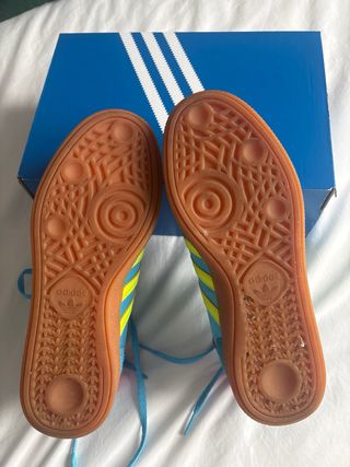 Adidas Handball Spezial Talla 38.5 Azul/Rosa