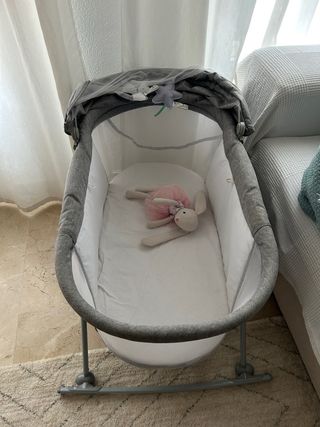 Minicuna/Moisés Kinderkraft Gris