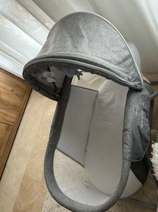 Minicuna/Moisés Kinderkraft Gris