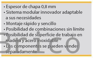 Conjunto Taller 3 Módulos S/Madera Alyco 192844