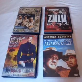 DVDs Clásicos, comedia, western, Música conciertos
