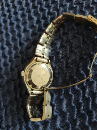 Reloj Seiko Acero Inoxidable Gris Plateado