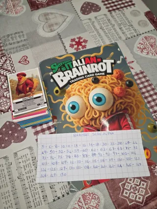 Carte Brainrot Serie Alpha