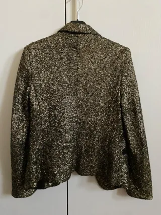 Blazer pailettes donna S