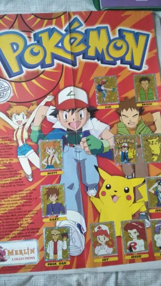 Álbum Pokémon Cromos Merlin