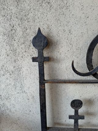 Antiguo cabecero de Hierro Forjado