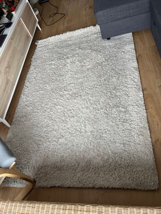 Alfombras shaggy beige 150×220 + 2 pequeñas a