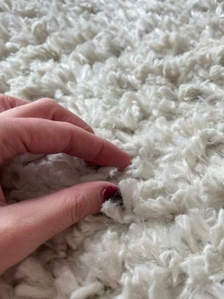 Alfombras shaggy beige 150×220 + 2 pequeñas a