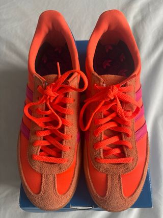Adidas Handball Spezial Naranja/Rosa Talla 38.5