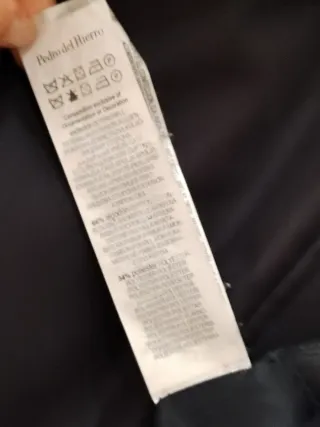 Parka Pedro del Hierro Talla M  azul como nueva