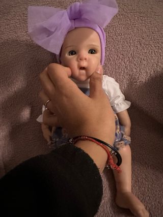 Muñeca Reborn Silicona Bebé