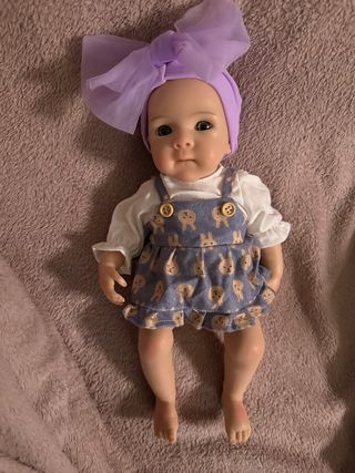Muñeca Reborn Silicona Bebé