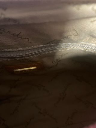 Bolso Pierre Cardin loneta Rosa .NO ENVIO