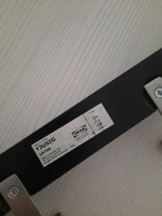 Colgador de pared madera y metal