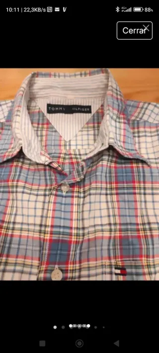 Camisa Tommy Hilfiger cuadros