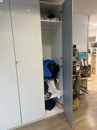 Armario Blanco Ikea con Espejo