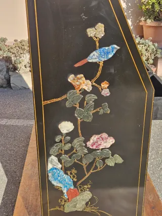 Ribalta Scrittoio Cinese Antico