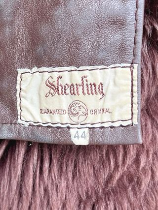 Montone Shearling donna marrone